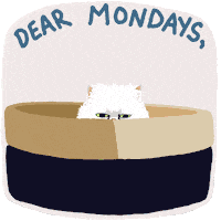 Cats Monday GIF by Parker Jackson