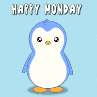 Happy Monday Morning GIF by Pudgy Penguins