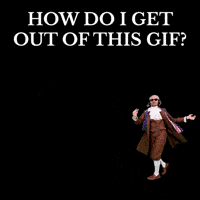 Get Out Of Here Breaking The Fourth Wall GIF