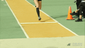 track & field wave GIF by GreenWave