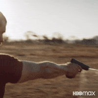 Hands Up Holding Gun GIF by HBO Max