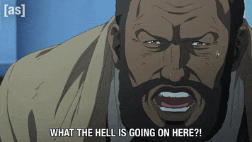 What The **** GIF by Adult Swim