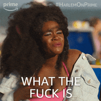 What Happened Wtf GIF by Harlem
