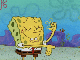 My Work Is Done Wipe Hands Off GIF by SpongeBob SquarePants