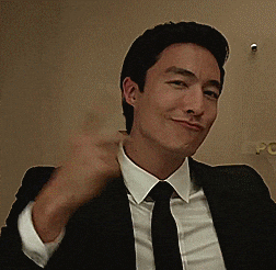Daniel Henney Point GIF