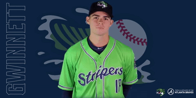 biddle GIF by Gwinnett Stripers