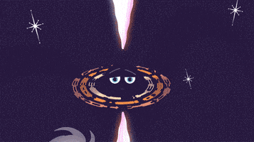 Black Hole Art GIF by NASA