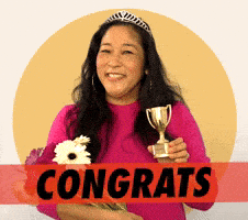 Happy Well Done GIF by GIPHY Studios 2021