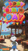 Happy Birthday GIF by Zhot