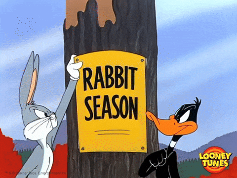 Daffy Duck vs. Bugs Bunny