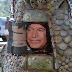 Hannibal Smith in Monsterkostüm