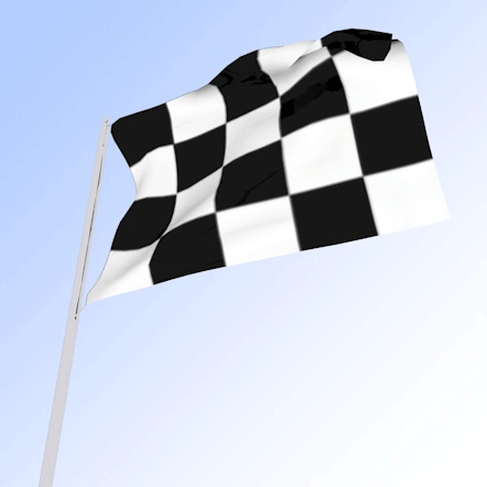 Checkered flag