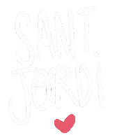 Sant Jordi Libro Sticker