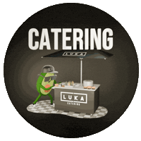 Poke Catering Sticker by LukaPokes
