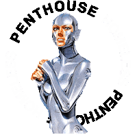 Sorayama Sticker by Homeless Penthouse