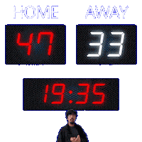 33 Away Sticker
