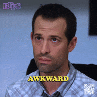Cringe Oops GIF by Marcel Katz / The Art Plug