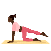 African American Girl Sticker