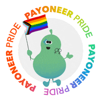 Pride Love Sticker by Payoneer