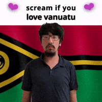 (silent) scream if you love vanuatu