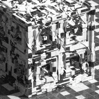 Black And White Art GIF by Pi-Slices