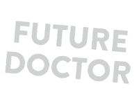AUCSchoolofMed auc whitecoat aucmed aucwhitecoat Sticker