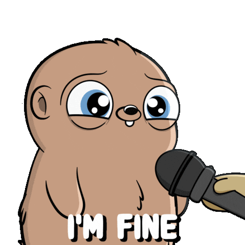 Sad Its Okay Sticker by Fugz Official