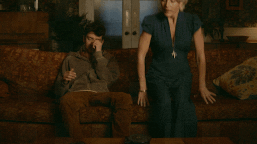 relaxing gillian anderson GIF by NETFLIX