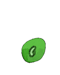 TheCosmicProject food green fruit doodle Sticker