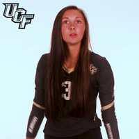 amber olson ucf volleyball. volleyball GIF by UCF Knights