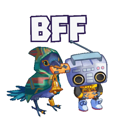 Dance Bff Sticker by KONAMI