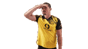 Looking Around Borussia Dortmund Sticker by Bundesliga