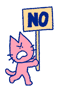 Cat Sticker by Marie Spénale