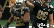 saints football nfl GIF by New Orleans Saints