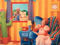 Waving Friends!