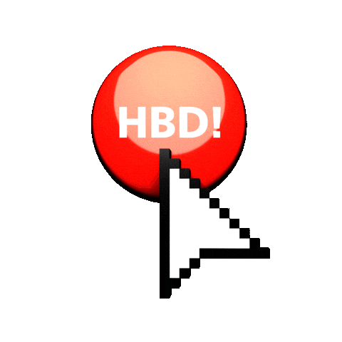 Party Birthday Sticker by Serviceplan Group