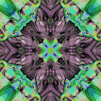 Rainbow Mandala GIF