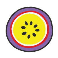 Mardi Gras Summer Sticker by Jeff McCann