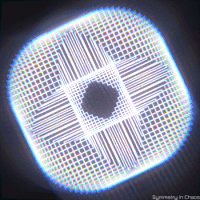 symmetryinchaos op #art #abstract #geometry #pattern #blender #3d GIF