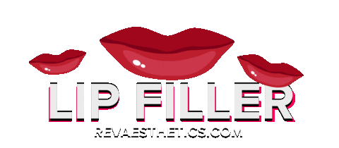 Lips Lip Filler Sticker by REV Aesthetics