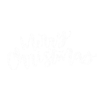 megbonco christmas calligraphy merrychristmas megbon Sticker