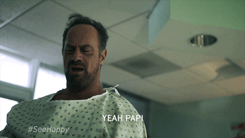 christopher meloni yes GIF by SYFY