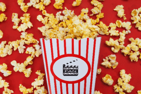 Popcorn GIF by FILM FAN CLUB
