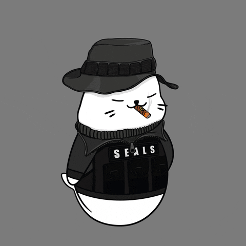 1 Of 1 Dancing GIF by Sappy Seals Community