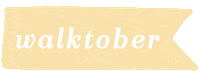Walk October Sticker by Simplified