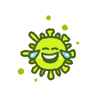 Laugh Lol Sticker by yeamoji