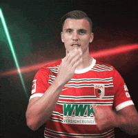 Football Kiss GIF by FC Augsburg 1907