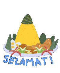 Hungry Happy Birthday Sticker