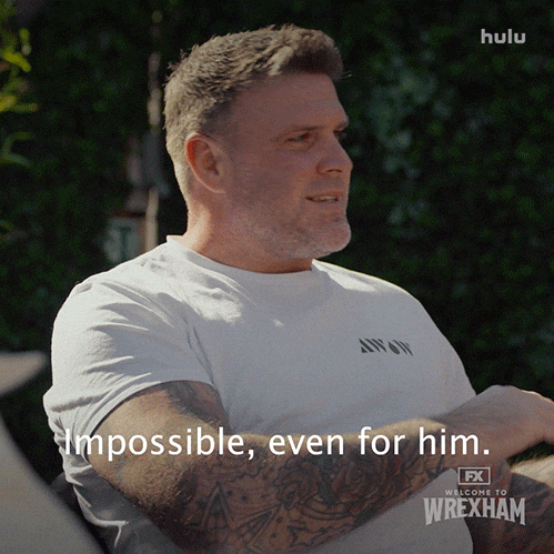 Not Happening No Way GIF by Welcome to Wrexham