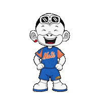 New York Mets Win Sticker by Zhot